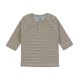 Lässig - Baby Langarmshirt, Striped Grey Mélange, 86/92 (A)