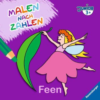 Ravensburger - Malbuch Malen nach Zahlen: Feen