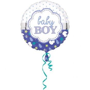 Amscan - Folienballon "Baby Boy" (5)