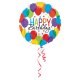 Amscan - Folienballon "Happy Birthday Bunte Ballons" (A)