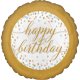 Amscan - Folienballon "Happy Birthday Pastell Konfetti" (5)