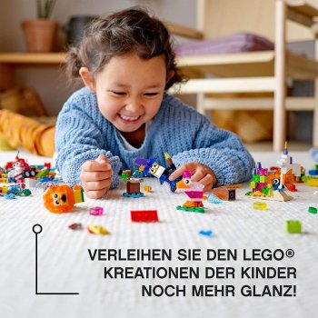 LEGO - Classic - 11013 Kreativ-Bauset mit durchsichtigen...