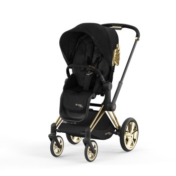 CYBEX - Platinum e-PRIAM 2.0 inkl. Hardparts mit Seatpack und Lux Carry Cot WINGS (by Jeremy Scott)