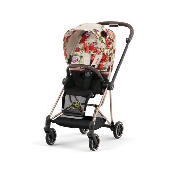 CYBEX - Platinum MIOS 3.0 inkl. Hardparts mit Seatpack und Lux Carry Cot SPRING-BLOSSOM (LIGHT)