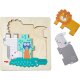 Haba - Puzzle aus Holz - ab 1 Jahr - Tierisch wild (A)