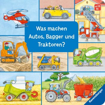 Ravensburger - Was machen Autos, Bagger und Traktoren?