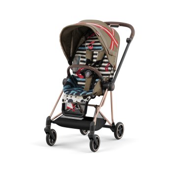 CYBEX - Platinum MIOS 3.0 inkl. Hardparts mit Seatpack und Lux Carry Cot (KAROLINA KURKOVA)