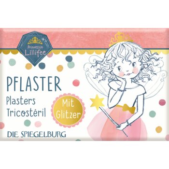 Die Spiegelburg - Prinzessin Lillifee - Pflasterstrips mit Glitzer "Glitter & Gold" (10 St.) (A)