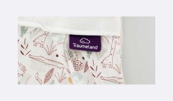 Träumeland - Babyschlafsack LIEBMICH 3-tlg. Dschungel Gr. 68/74 (A)