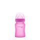 everydaybaby - Glas-Babyflasche mit Wärmesensor 150 ml, PINK (A)