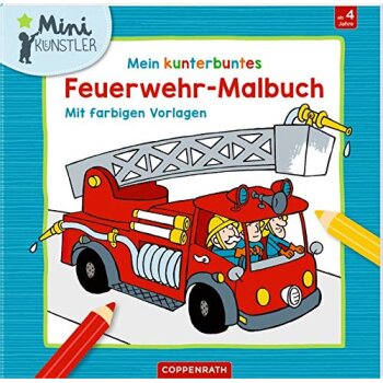 Coppenrath - Mein kunterbuntes Feuerwehrmalbuch (A)