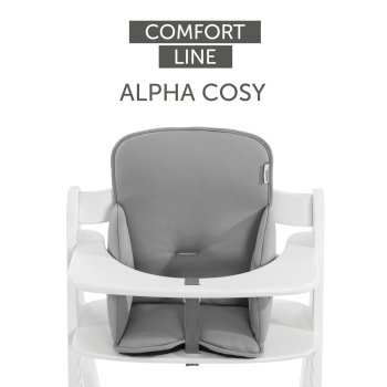 Hauck - Hochstuhlauflage Alpha Cosy Comfort STRETCH-GREY (2)