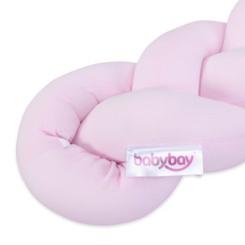 babybay - Nestchenschlange geflochten ROSÉ