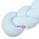 babybay - Nestchenschlange geflochten AQUA