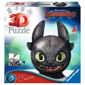 Ravensburger - 3D Puzzle-Ball DRAGONS 3