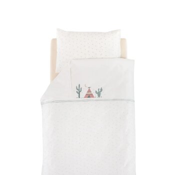 Träumeland - Bettwäsche 80 x 80 + 35 x 40 cm...