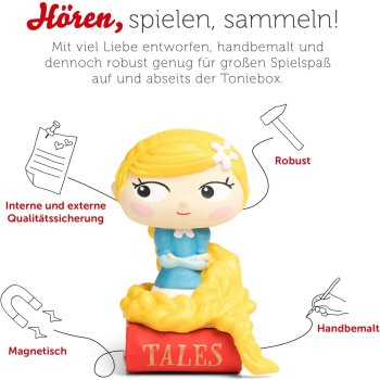 tonies® - Lieblings-Märchen - Rapunzel und 4 weitere Märchen (A)