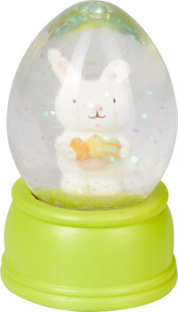 Die Spiegelburg - Fröhliche Ostern! - Schneekugel Ei, sort. (A)