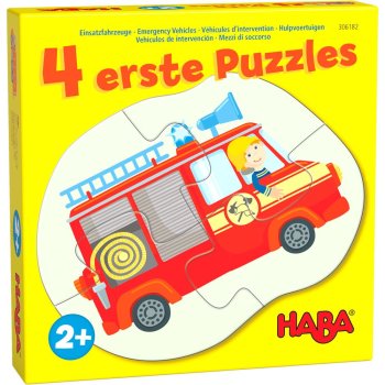 Haba - 4 erste Puzzles – Einsatzfahrzeuge (4)