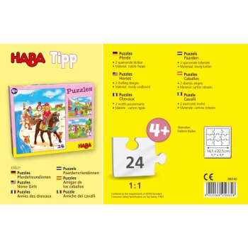 Haba - Puzzles Pferde (4)