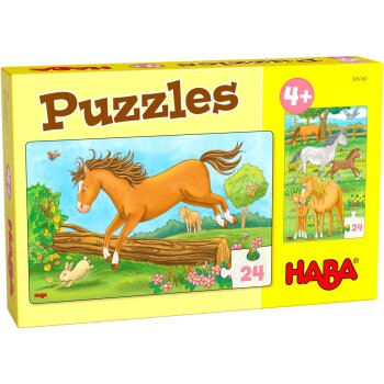 Haba - Puzzles Pferde (4)