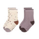 Lässig - Kinder Antirutsch-Socken (2er-Pack) - Anti-Slip Socks, Tiny Farmer Lilac Gr. 27-30 (A)