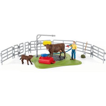 Schleich - Farm World - 42529 Kuh Waschstation