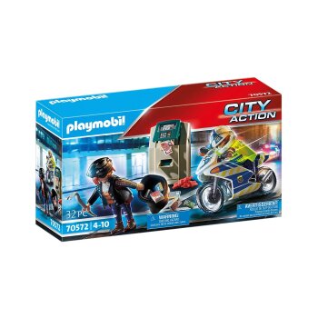 PLAYMOBIL - City Action - 70572 Polizei-Motorrad:...