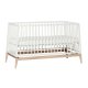 Leander - LUNA™ BABYBETT, 140X70 CM, WEISS/EICHE