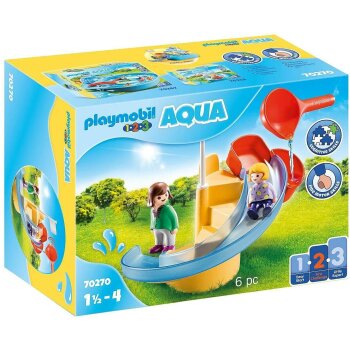 PLAYMOBIL - 1-2-3 - 70270 Wasserrutsche (A)