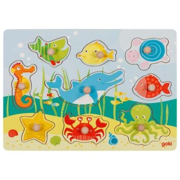 Goki - Steckpuzzle Unterwasserwelt 2 (A)