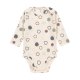 Lässig - Baby Body Kurzarm GOTS - Cozy Colors, Circles Offwhite Gr. 74/80 (2)