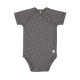 Lässig - Baby Wickelbody Kurzarm GOTS - Cozy Colors, Spots Anthracite Gr. 50/56 (2)