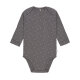 Lässig - Baby Body Kurzarm GOTS - Spots Anthracite Gr. 86/92 (2)