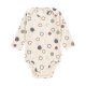 Lässig - Baby Body Langarm GOTS - Cozy Colors, Circles Offwhite Gr. 74/80 (2)
