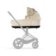CYBEX - Platinum PRIAM 4.0 Lux Carry Cot SIMPLY-FLOWERS - (Beige) (A)