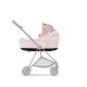 CYBEX - Platinum MIOS 3.0 Lux Carry Cot SIMPLY-FLOWERS - (Pink)