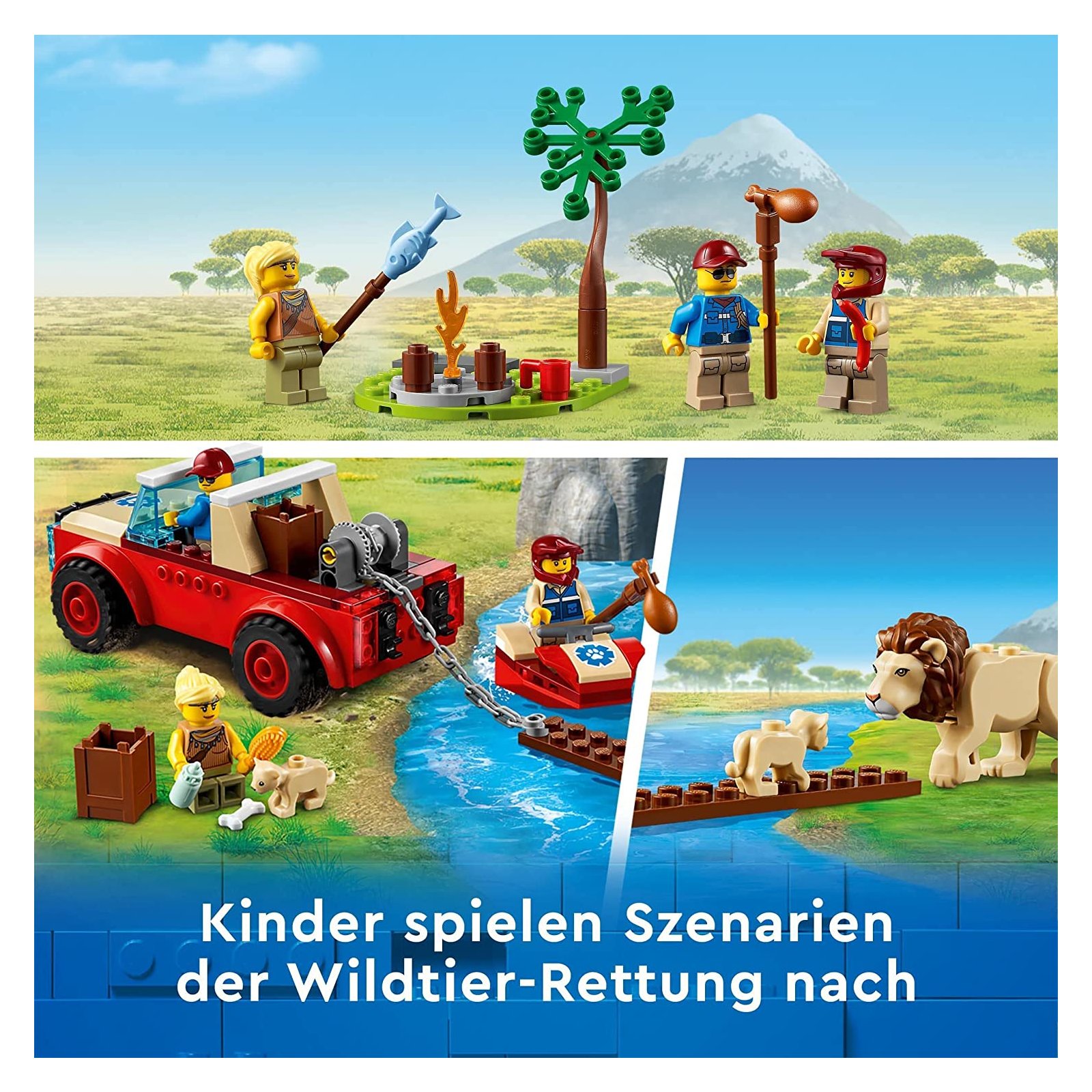 LEGO - 60301 44,99 € - Tierrettungs-Geländewagen, City