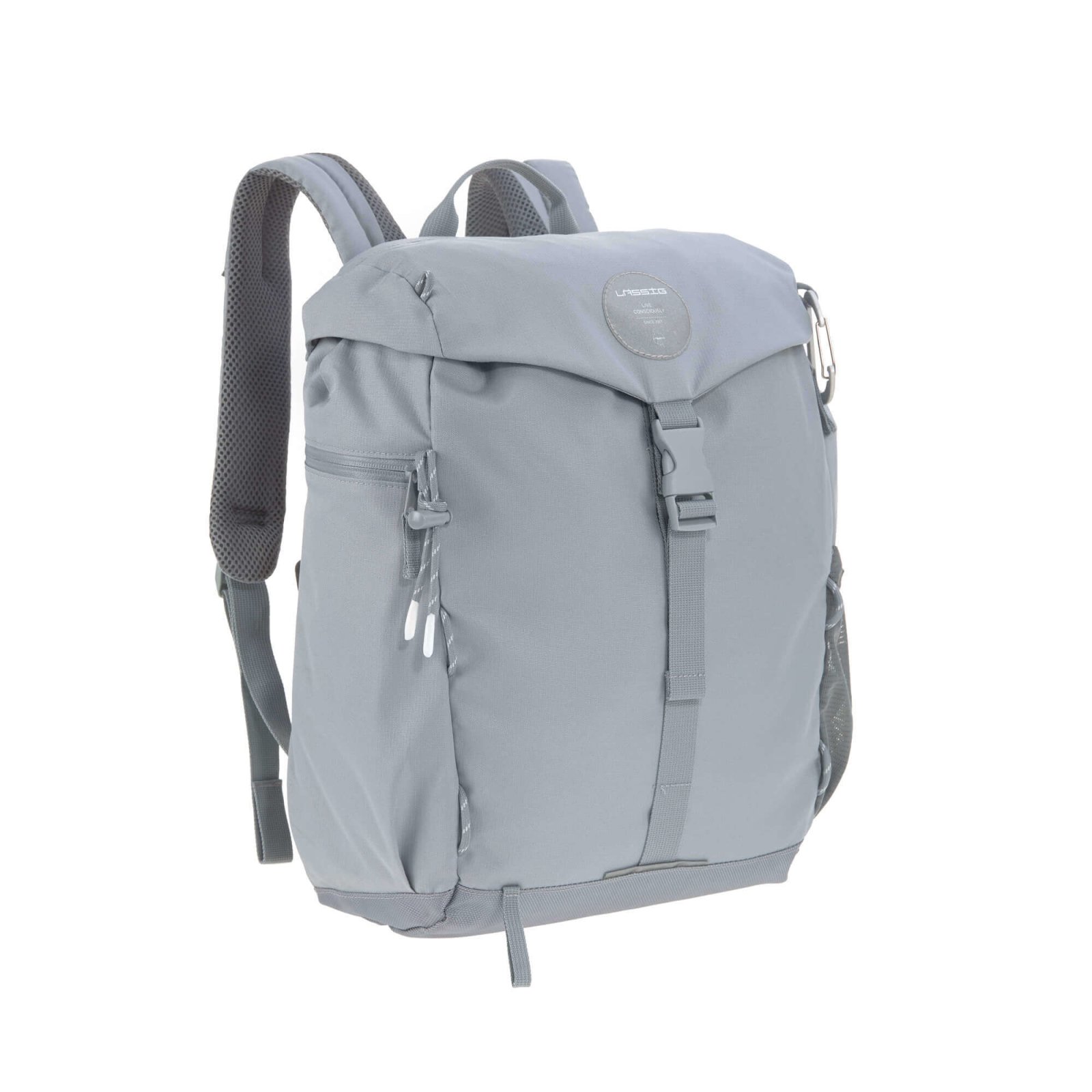 Lässig - Wickelrucksack - Outdoor Backpack, Grey, 124,99 €