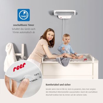 reer - FeelWell Wickeltisch-Wärmestrahler (4)