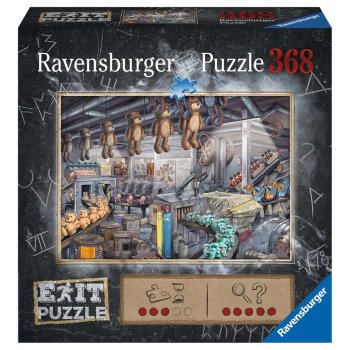 Ravensburger - Puzzle EXIT In der Spielzeugfabrik (368...