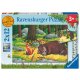 Ravensburger - Grüffelo und die Tiere des Waldes PUZZLE (2 x 12 TEILE)