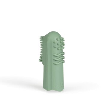 Grünspecht - Natürliche Fingerzahnbürste, Naturkautschuk (4)