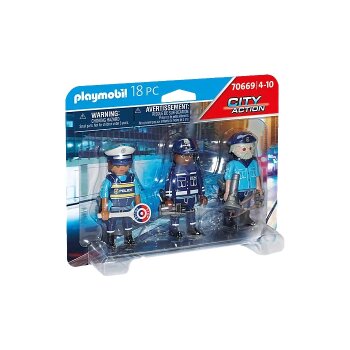 PLAYMOBIL - City Action - 70669 Figurenset Polizei