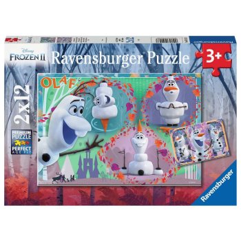 Ravensburger - Alle lieben Olaf PUZZLE (2 x 12 TEILE)