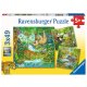 Ravensburger - Im Urwald PUZZLE (3 x 49 TEILE)