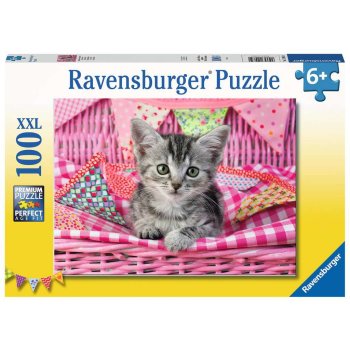 Ravensburger - Niedliches K&auml;tzchen PUZZLE (100 TEILE)