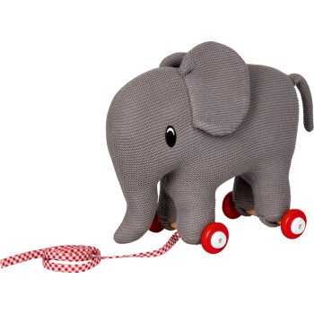 Die Spiegelburg - Elefant auf Holzrollen BabyGlück...