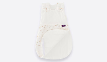 Träumeland - Babyschlafsack LIEBMICH 3-tlg. Naturlieb rosa Gr. 56/62