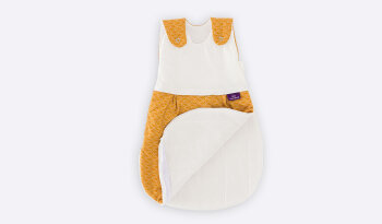 Träumeland - Babyschlafsack LIEBMICH 3-tlg. Fische gold Gr. 56/62 (A)